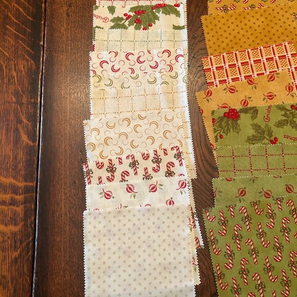 Moda Christmas Past charm pack quilt fabric - Picture 5 of 5